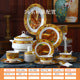 Ceramic Tableware Set with Qingming Festival Scene, Bowls and Plates from Jingdezhen, Gift Items with Custom Logo, Factory Wholesale for Home Use